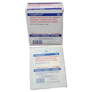 Derma Sciences CompDress Island Dressing, 6 x 6 Inch - Box of 25 - Image 1