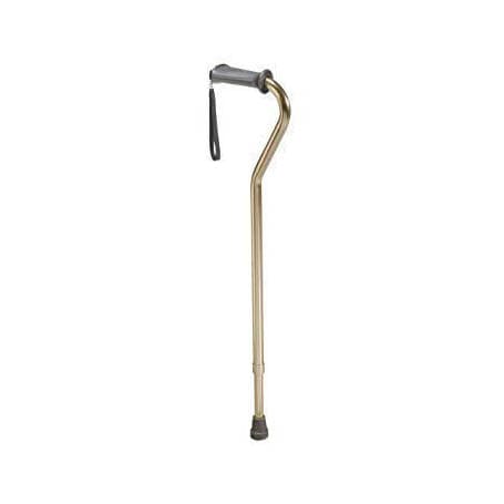 Drive Offset Handle Aluminum Canes, Bronze - Each - Image 1