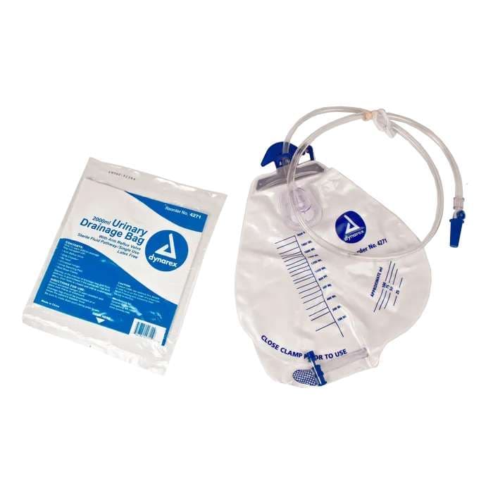 Dynarex Urinary Drain Bag - Each - Image 1