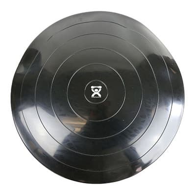 CanDo Inflatable Balance Disc, 24 Inch Diameter, Black - Image 1