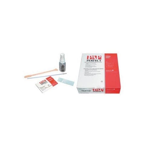 Pap-Perfect Pap Smear Collection Kit for Female, NonSterile Cytology Brush-Spatula - Box of 25 - Image 1