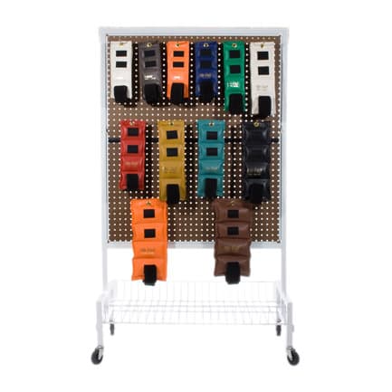 The Cuff Deluxe Ankle and Wrist Weight Set, 24 Piece, with Rack - Image 1