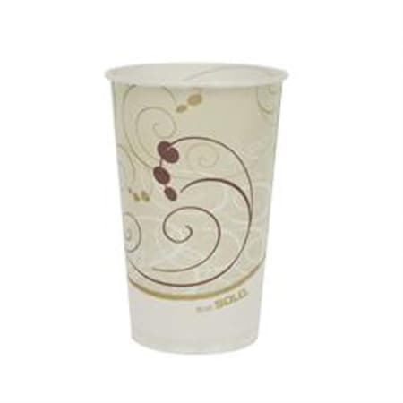 Solo Drinking Cup Symphony Print Without Graduations Without Handle Cold, 16 oz. - Sleeve of 50 - Image 1
