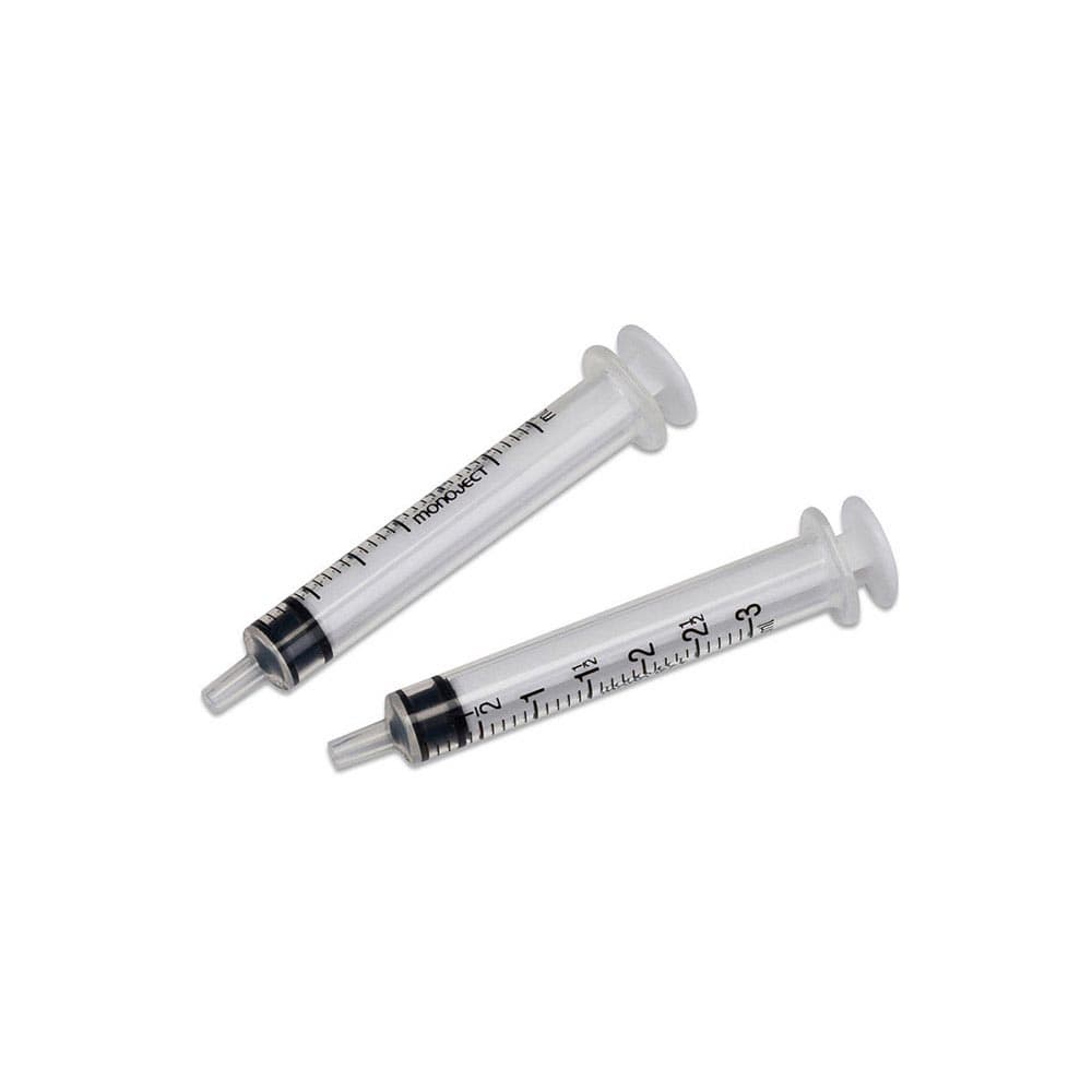 Monoject Disposable Polypropylene General Purpose Syringe - Case of 400 - Image 1