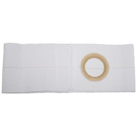 Nu-Hope Nu-Form 6" Ostomy Support Belt Without Prolapse Flap, No Hole White, Large - Image 1