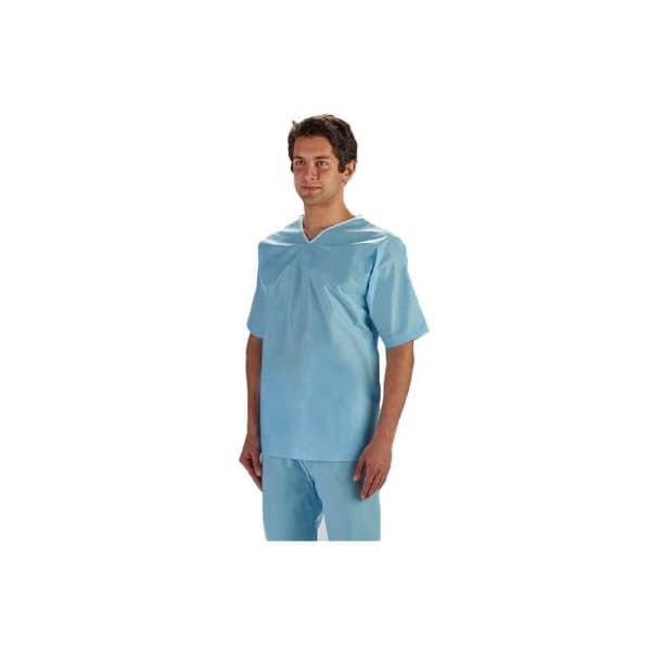 Graham Medical Scrub Pants, Blue, Medium - Case of 30 - Image 1