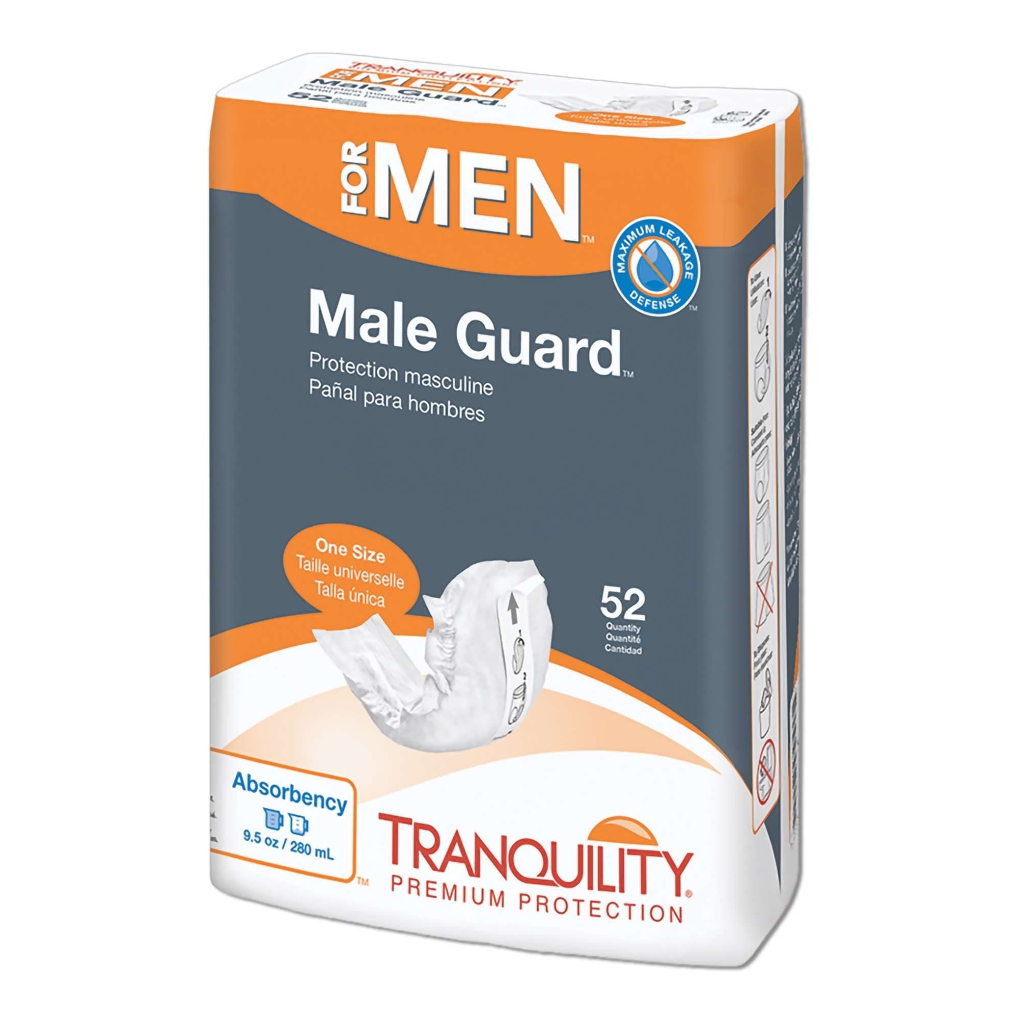Tranquility Incontinence Male Guard - Package of 52 - Image 1