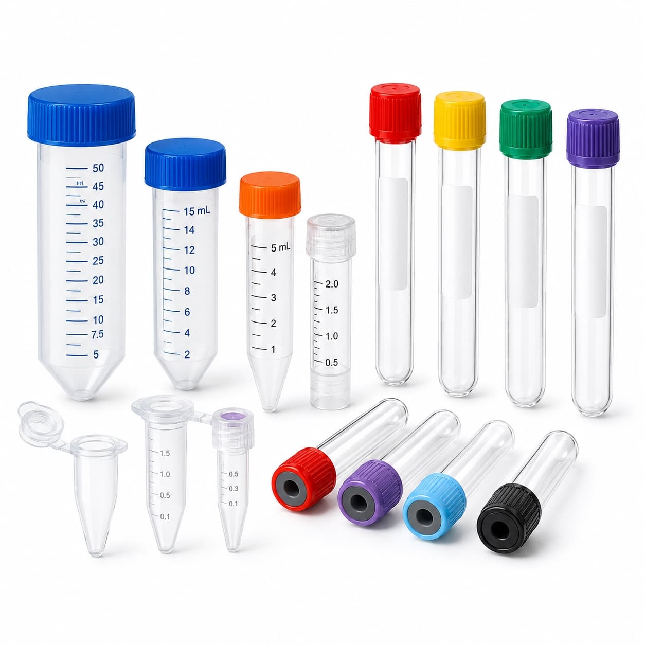 Centrifuge & Sample Test Tubes