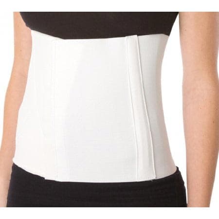 ProCare Abdominal Binder Hook and Loop Closure 10 Inch Height, Small - Image 1