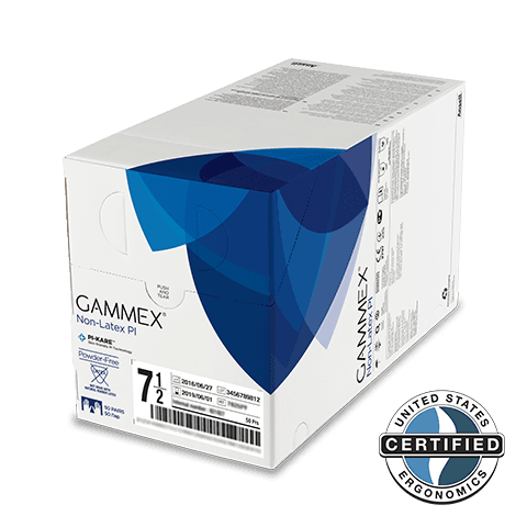 Ansell Gammex Pi Hybrid Powder-free Non-latex Surgical Gloves - Image 2