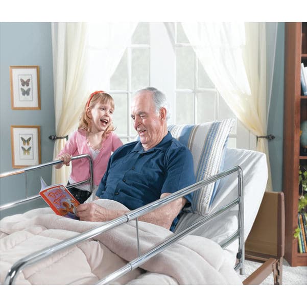 Invacare Reduced Gap Full-Length Bed Rail - Pair - Image 4