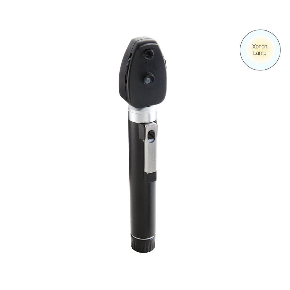ADC Diagnostix 5112N Pocket Ophthalmoscope, Black, Xenon - Image 1