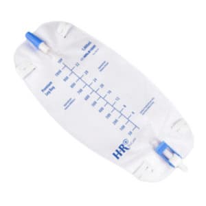 TruCath Premium Leg Drainage Bags, 1000 ml - Case of 24 - Image 1