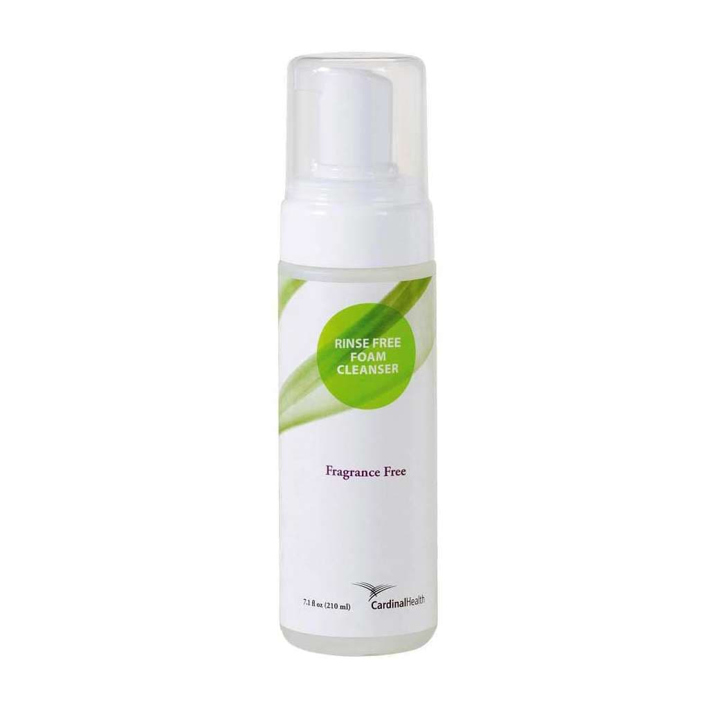 Cardinal Health No-Rinse Fragrance-Free Foam Cleanser, 7.1 oz - Image 1