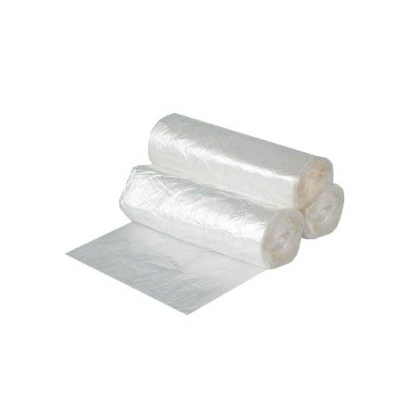 Colonial Bag Trash Bag X-Seal Bottom, Clear, 0.65 mil, Heavy Duty, 40 x 46 Inch, Flat Pack - Case of 125 - Image 1