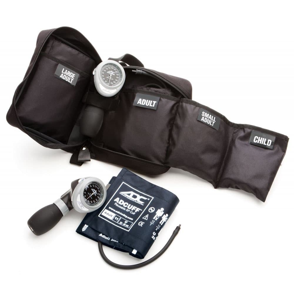 ADC Multikuf Portable 4 Cuff Sphyg, 4 Cuff, Navy - Image 1