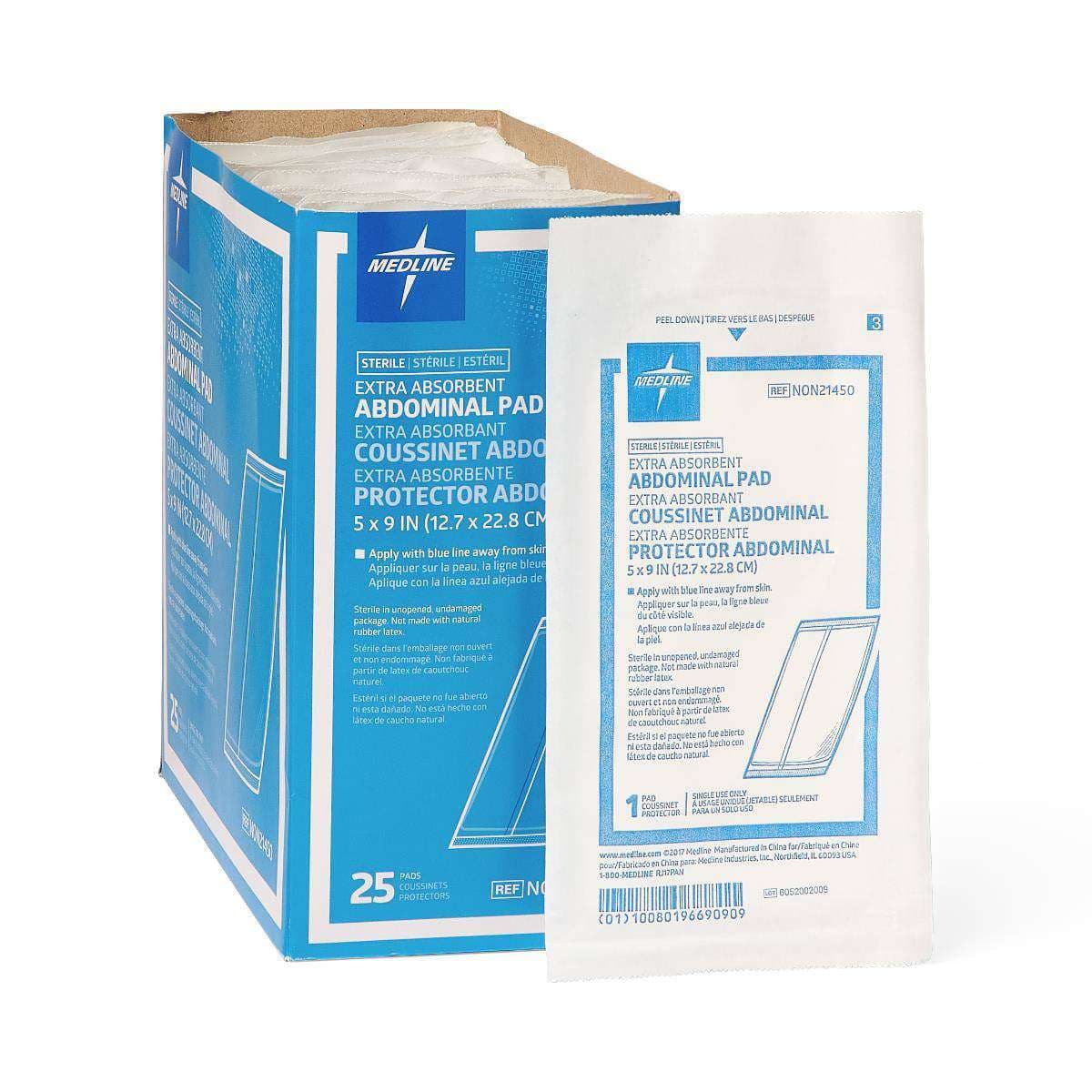 Medline Sterile Abdominal Pad - Image 2