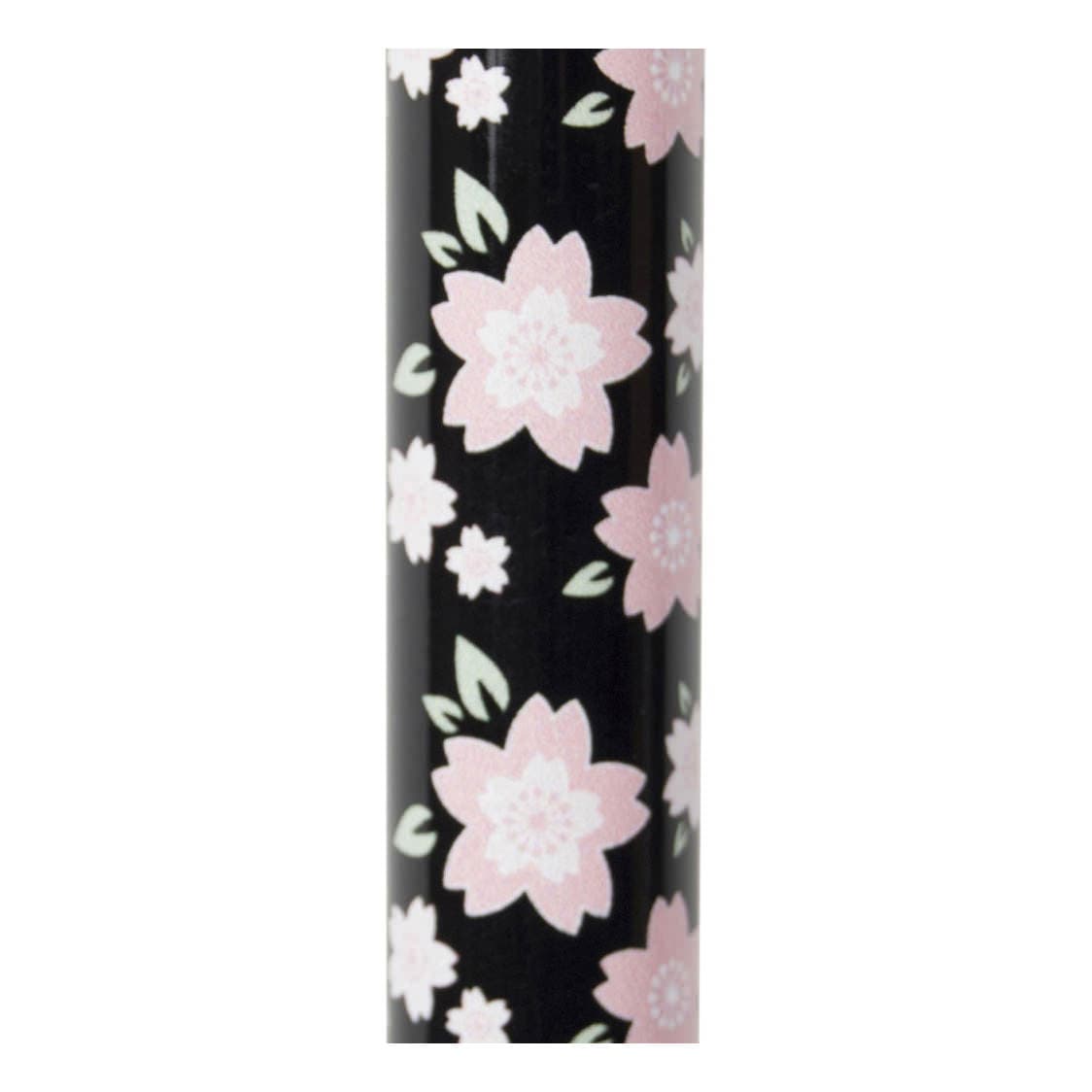 Drive Offset Handle Aluminum Canes, Pink Floral - Each - Image 1