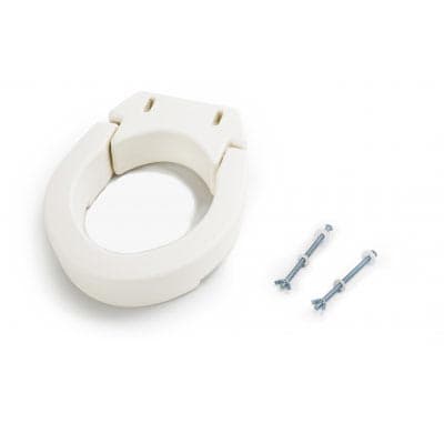 Lumex Deluxe Toilet Seat Risers, Hinged, Round - Case of 2 - Image 1