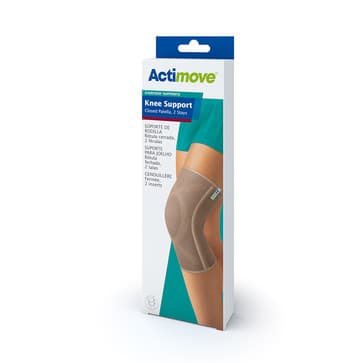 Actimove Knee Support Closed Patella, 2 Stays, Beige - Image 2