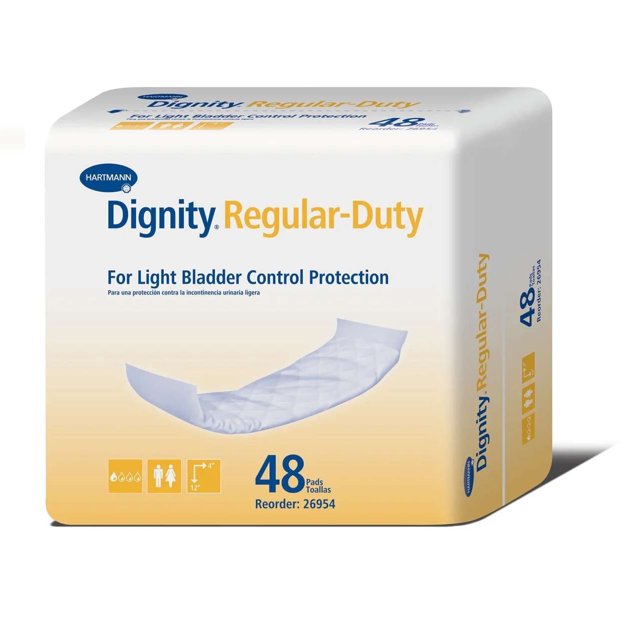 Dignity Regular-Duty Bladder Control Pads - Package of 48 - Image 1
