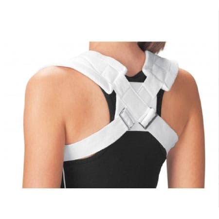 ProCare Felt Buckle Closure Clavicle Strap, Small - Image 1