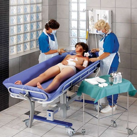 Arjo Concerto Pediatric Shower Trolley - Hydraulic - Image 4
