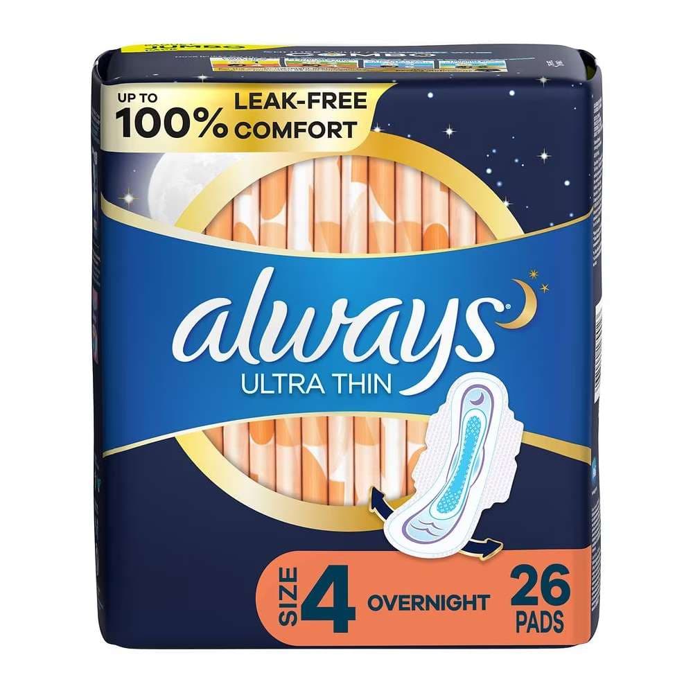 Always Ultra Thin Heavy Absorbency Feminine Pad - Case of 156 - Image 1
