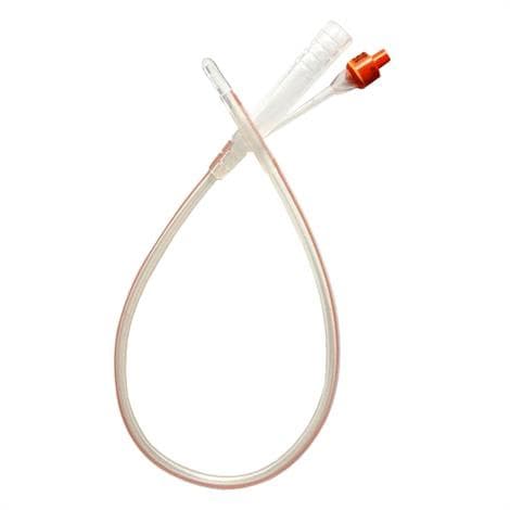 Cysto-Care Folysil Pediatric 2-Way Foley Catheter, 1.5 cc, 6 Fr, 12" - Box of 5 - Image 1