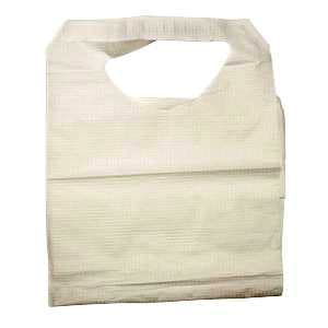 Dynarex Adult Disposable Lap Bib with Tie-On - Case of 300 - Image 1