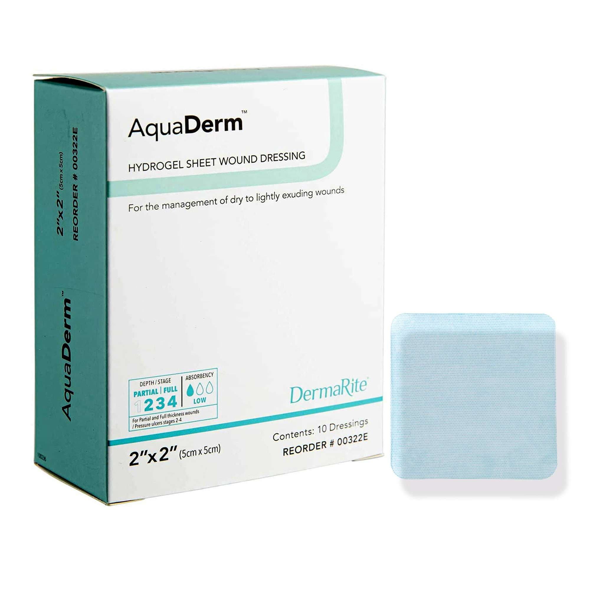 AquaDerm Hydrogel Sheet Dressing - Image 3