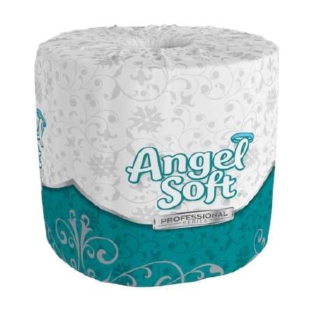Angel Soft Professional Series Toilet Tissue White 2-Ply Standard Size Cored Roll - Each - Image 1