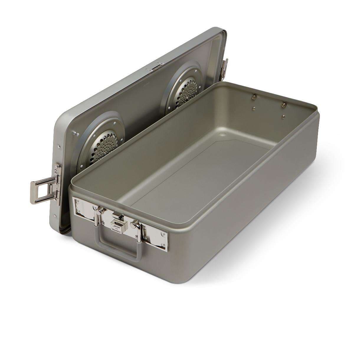 Medline Steriset Sterilization Container With Lid And Handle, 23.5 x 10.8 x 8 Inch - Image 1
