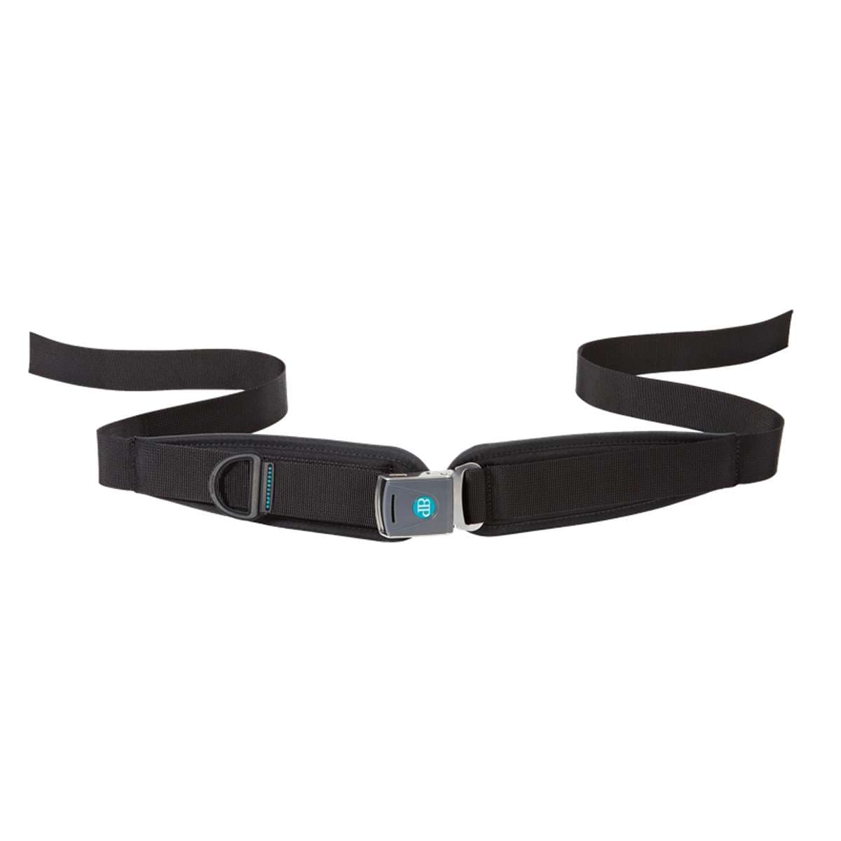 Bodypoint® Center-pull 2-point padded hip belt with Rehab Latch™ buckle - Large-L62 with Cinch-Mount™ with FrameSaver™ clamp - Image 1