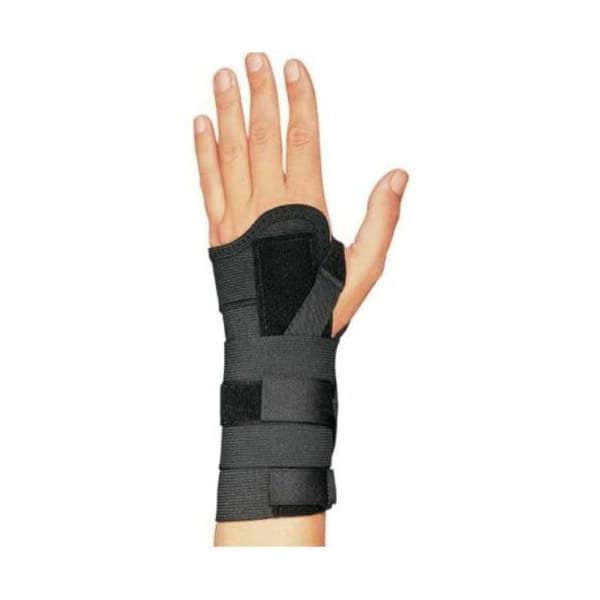 ProCare CTS Contoured elastic Left Hand Black Wrist Brace, Medium - Image 1