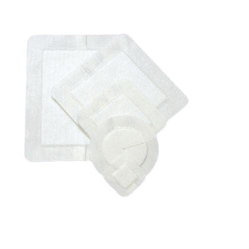 Covaderm Plus Composite Dressing 2.5" x 2.5" Fabric, 1.5" x 1.5" Pad, Sterile - Case of 50 - Image 1