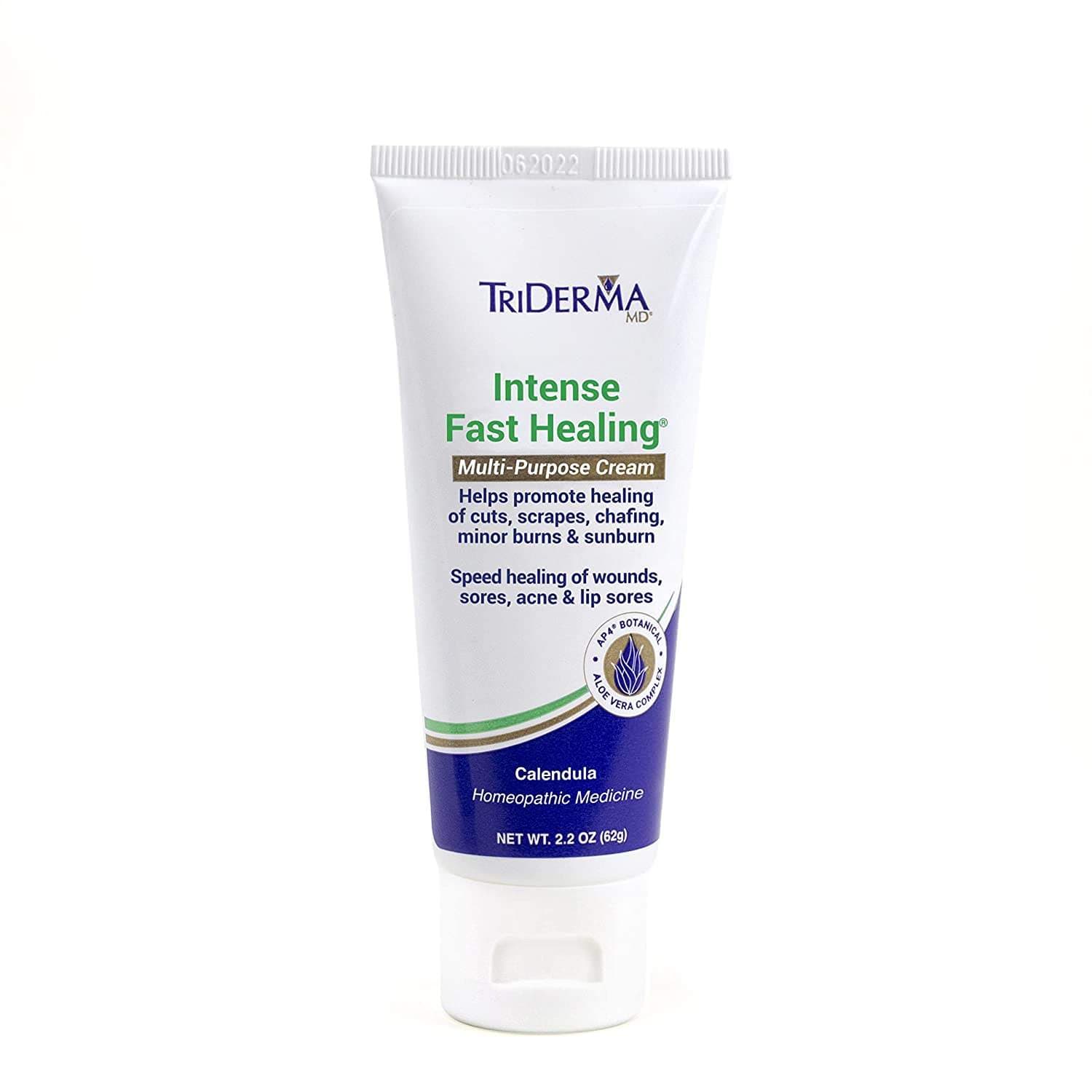 TriDerma Intense Fast Healing Cream, 2.2 oz Tube - Image 1