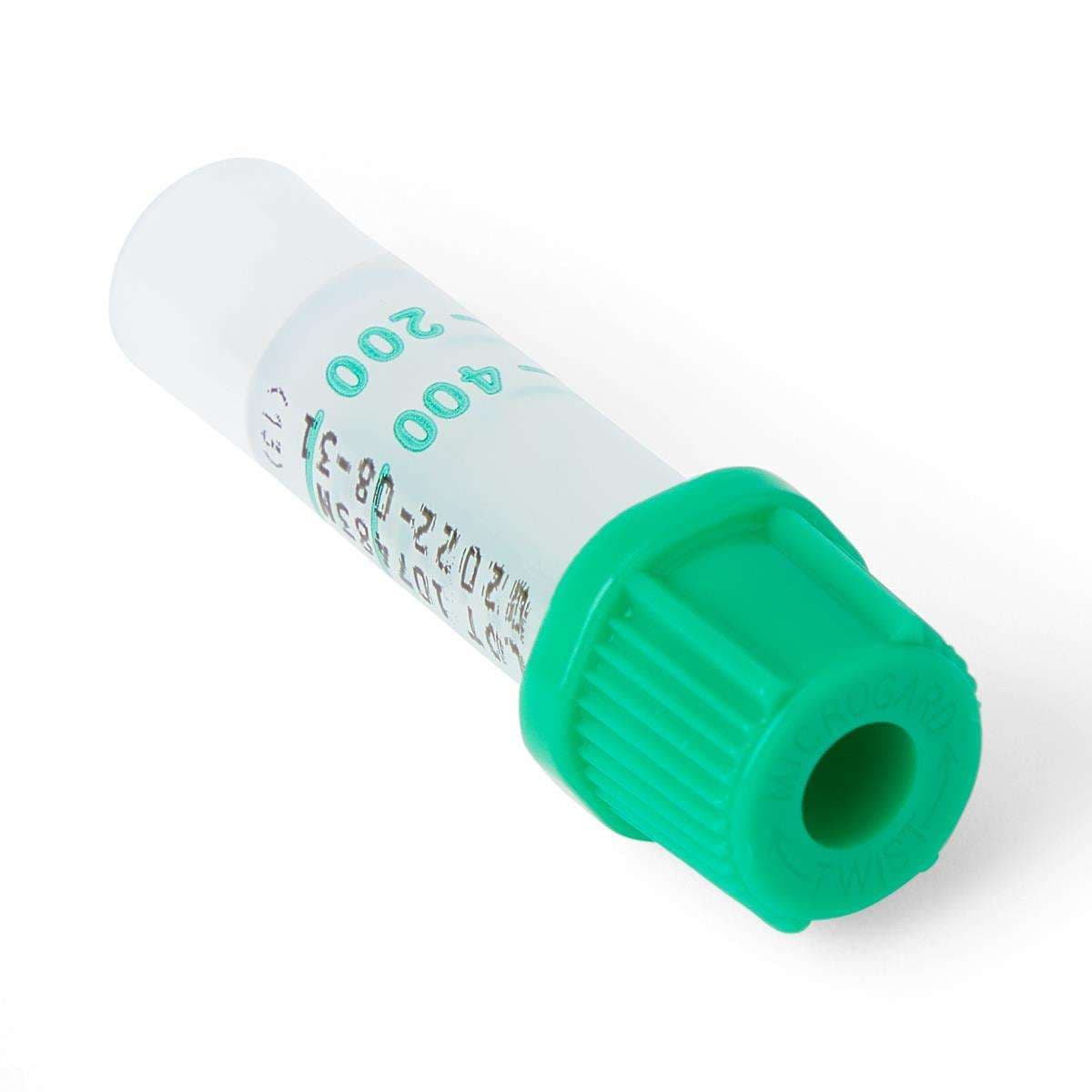 BD Microtainer Capillary Blood Collection Tube with Lithium Heparin Additive - Image 2