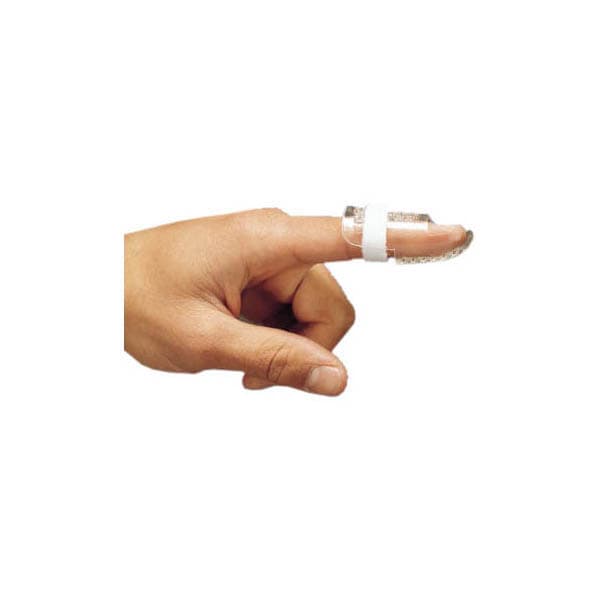 Deroyal Finger Splint Single Patient Use, Transparent, Size 2 - Each - Image 1