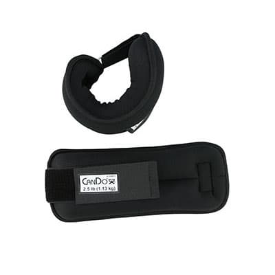 CanDo Weight Straps Set, 5 Lbs, Black - Pair - Image 1