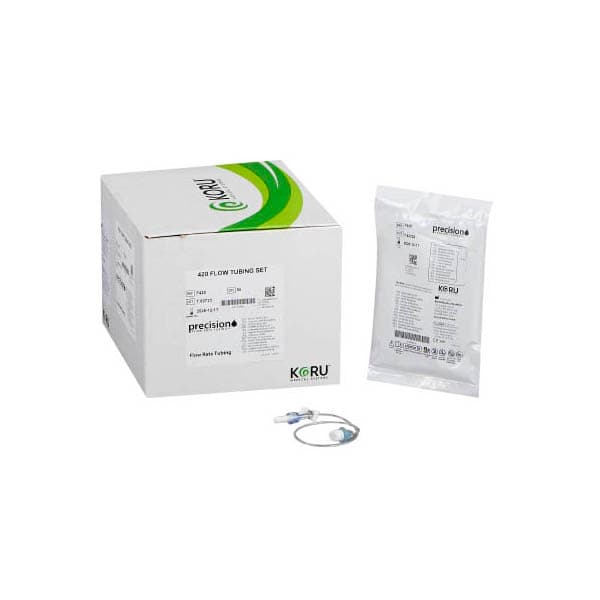 Precision Flow Rate Tubing for Freedom Syringe Infusion System, 420 mL per hour - Box of 50 - Image 1