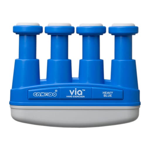 CanDo Via hand exerciser, Blue, heavy, Finger ( 5.5 lb), Hand (22.0 lb) - Each - Image 1