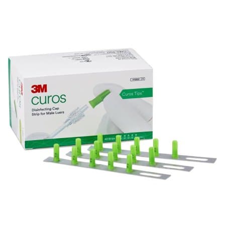 3M Curos Tips Disinfecting Cap for Male Luers - Image 1