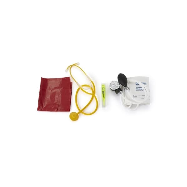 Hopkins Single Patient Use MRSA Kit with thermometer Pocket Aneroid, 23 to 33 cm, Adult Cuff - Image 1
