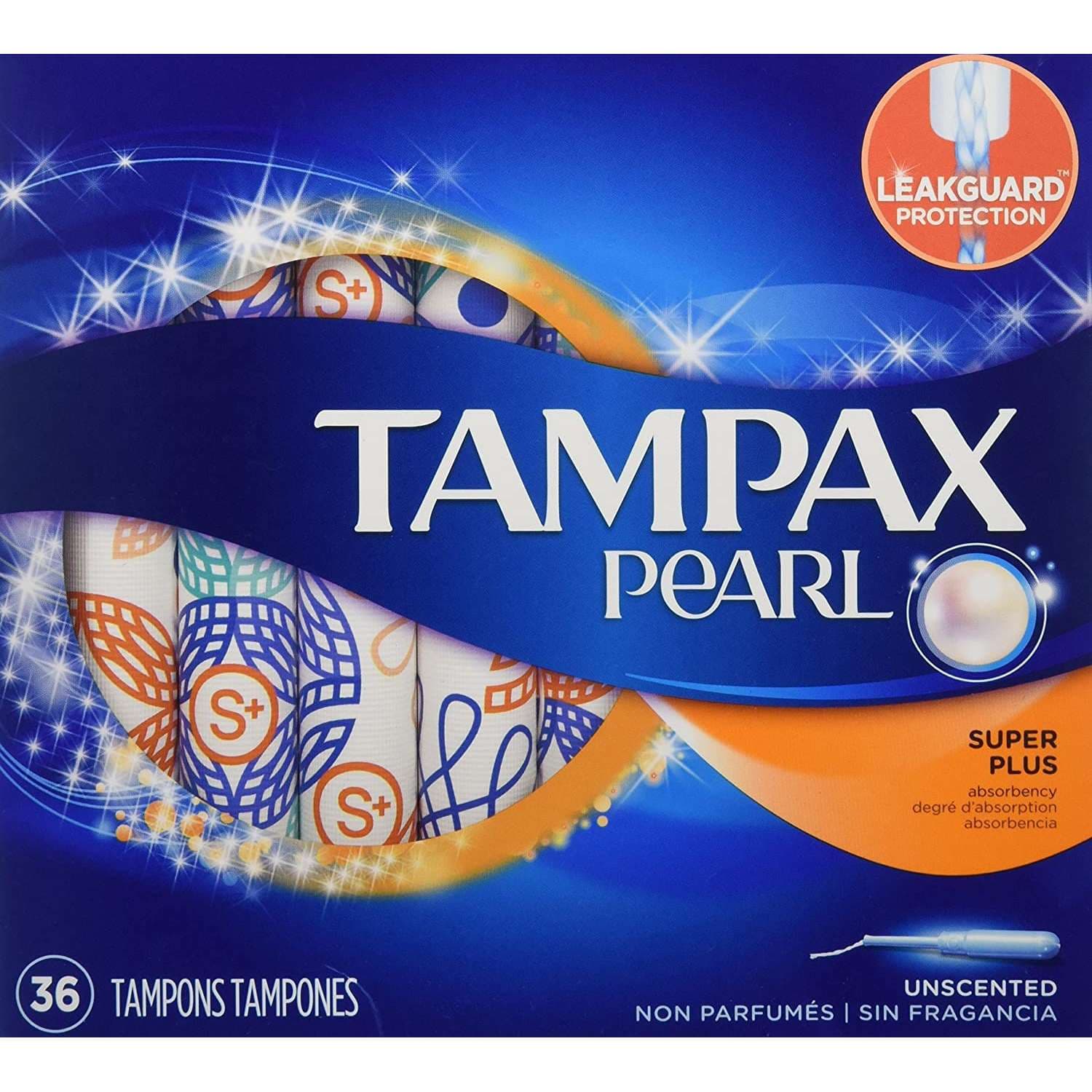 Tampax Super Absorbency Tampon - Box of 40 - Image 1