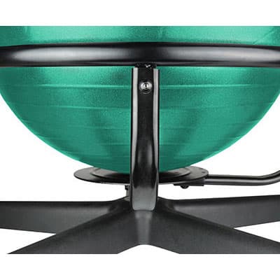 CanDo Metal Ball Chair With Exercise Ball - Image 2