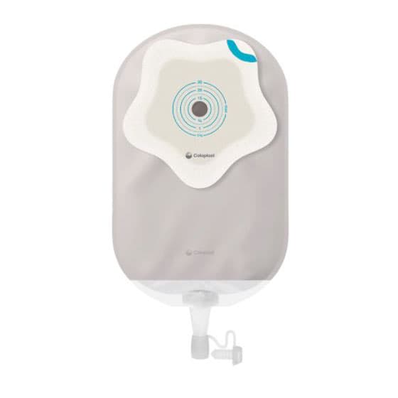 SenSura Mio Kids 1-Piece Midi Urostomy Pouch, Transparent - Box of 10 - Image 1