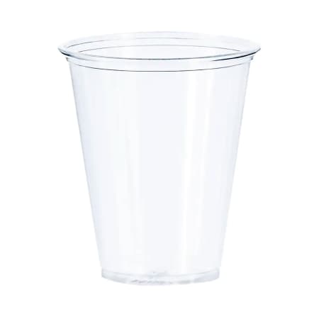Solo Ultra Clear Drinking Cup Without Graduations Without Handle, 7 oz. - Sleeve of 50 - Image 1