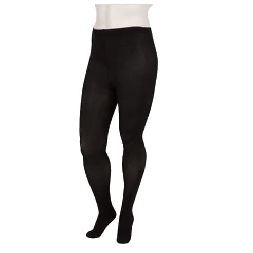 Juzo Basic Compression Pantyhose, 15-20mmHg, Regular, Closed Toe, Black, Small - Pair - Image 1
