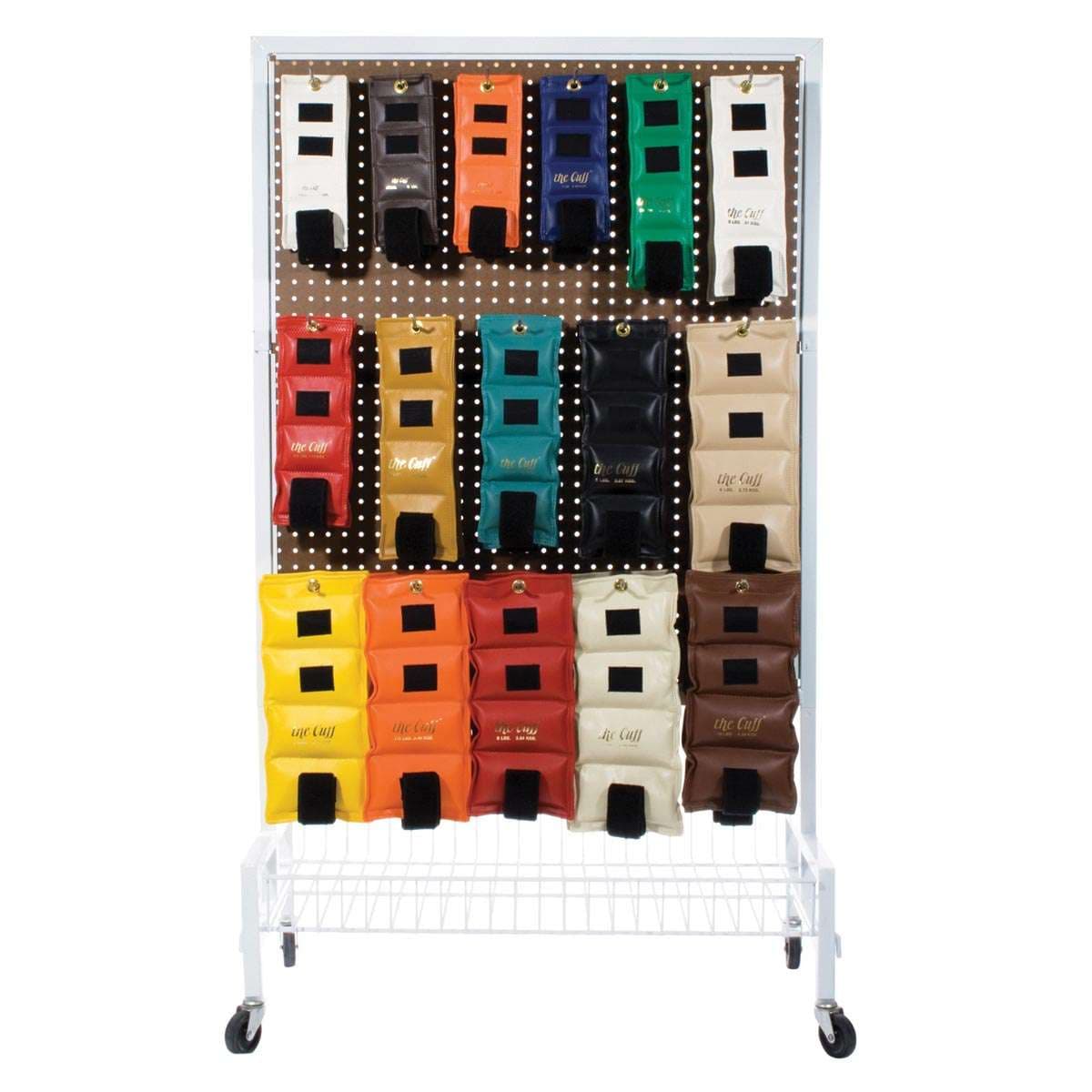 The Cuff Deluxe Ankle and Wrist Weight Set, 32 Piece, with Rack - Image 1